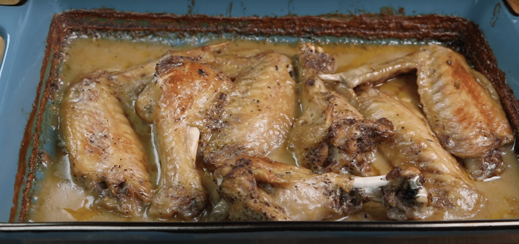 smothered turkey wings